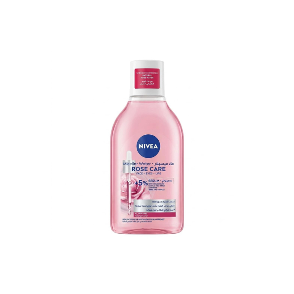 NIVEA Micellar Cleansing Water, Skin Breathe Rose MicellAIR, 400ml