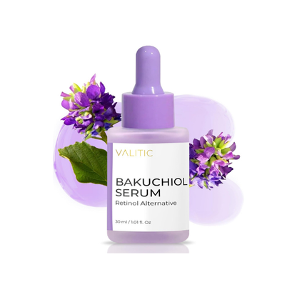 VALITIC Bakuchiol Serum - Retinol Alternative Face Serum, 30ml, 1.01fl.oz