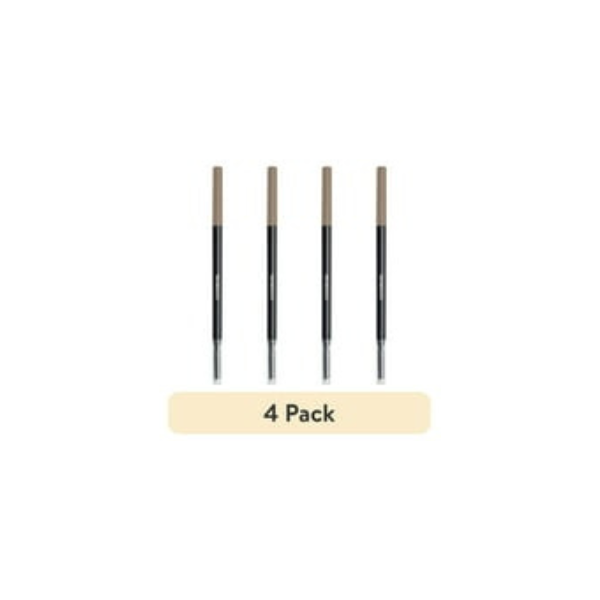 (4 pack) COVERGIRL Easy Breezy Brow Micro-Fine + Define Pencil, Soft Blonde