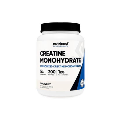 Nutricost Creatine Monohydrate Micronized Powder (1 KG)