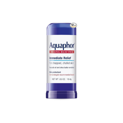 Aquaphor Healing Balm Stick, Skin Protectant with Avocado Oil and Shea Butter, 0.65 Oz Stick (Pack of 12)