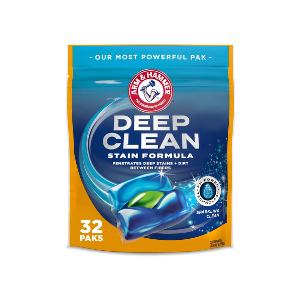 ARM & HAMMER Deep Clean Stain Formula Laundry Detergent Power Paks