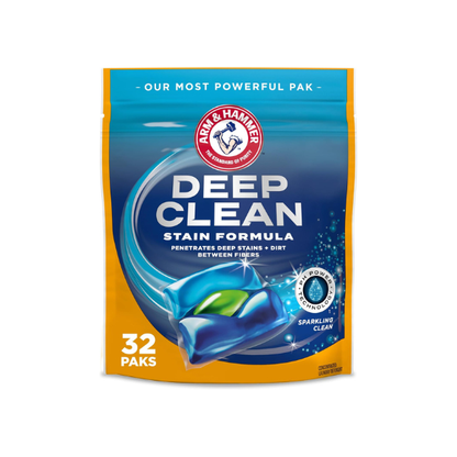 ARM & HAMMER Deep Clean Stain Formula Laundry Detergent Power Paks