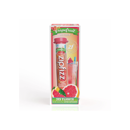 Zipfizz Energy Multi-Vitamin Hydration Drink Mix, Pink Grapefruit, 20 ct.