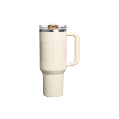 STANLEY Quencher ProTour Flipstraw Tumbler, 40 oz, Cream Fade