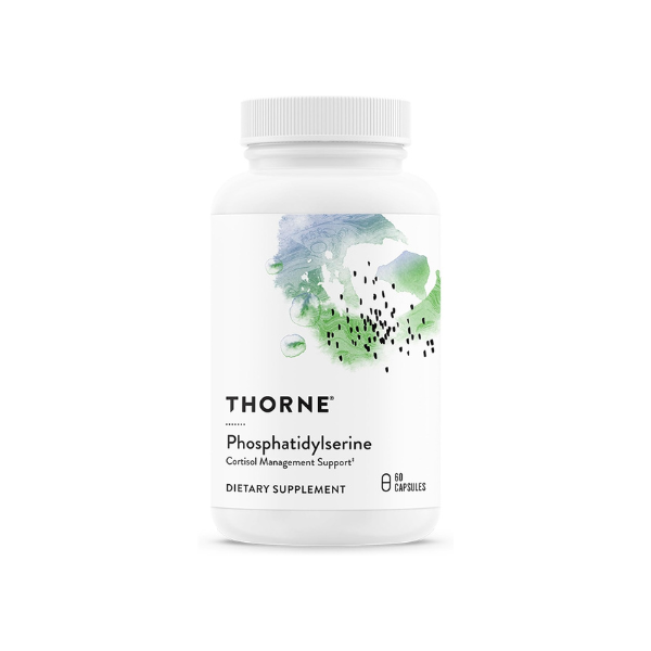 THORNE Phosphatidylserine, 100 mg per Capsule, 60 Capsules