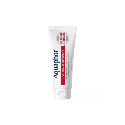 Aquaphor Itch Relief Ointment, Maximum Strength 1% Hydrocortisone, Relieves Itch from Skin Irritation, Insect Bites, Psoriasis, Skin Rashes, Eczema, & Poison Ivy, 2 oz