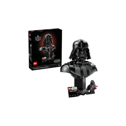 LEGO Star Wars Darth Vader Bust - Collectible Building Set for Adults, Ages 18+ - Star Wars Gift for Men & Women - with Darth Vader Minifigure - Bedroom or Shelf Decor - 75439