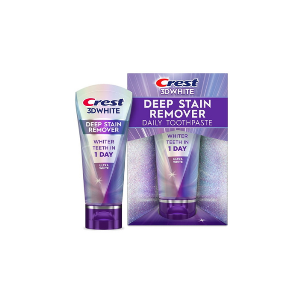 Crest 3DWhite Brilliance Deep Stain Remover Toothpaste, 2.1 oz