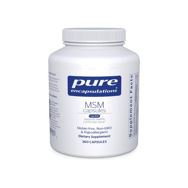 Pure Encapsulations MSM Capsules, 360 Capsules