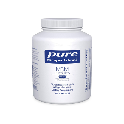 Pure Encapsulations MSM Capsules, 360 Capsules