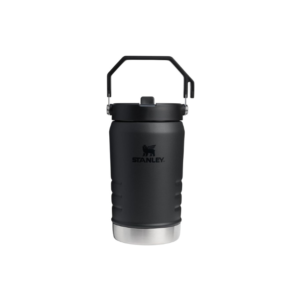 STANLEY IceFlow Flip Straw 2.0 Jug, 40 oz, Black 2.0
