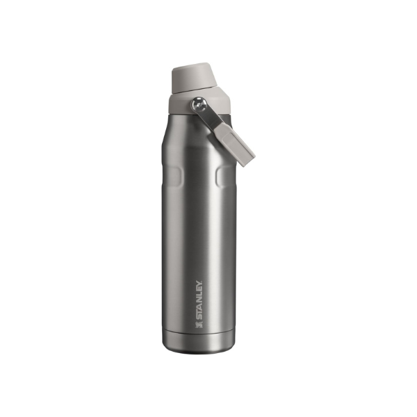 STANLEY IceFlow Fast Flow Bottle, 36 oz, Stainless Steel Ash