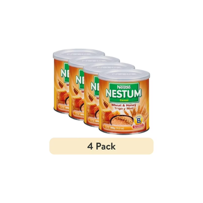 (4 pack) NESTLE Nestum Wheat and Honey Cereal 10.6 oz. C 10.6 oz