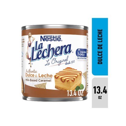 Nestle La Lechera Dulce de Leche Milk Based Liquid Caramel Sauce, 13.4 oz Can