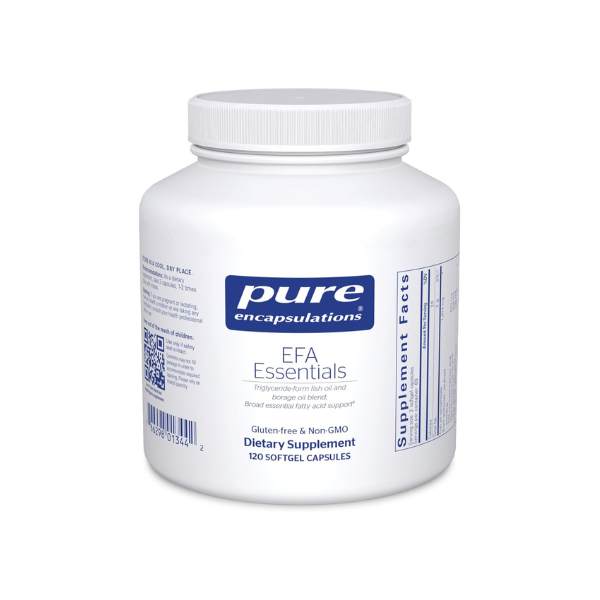 Pure Encapsulations EFA Essentials, 120 Softgel Capsules