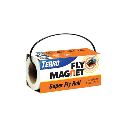 Terro T521 Super Fly Roll Magnet Fly Trap, White