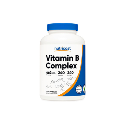 Nutricost Vitamin B Complex 462mg, 240 Capsules, with Vitamin C