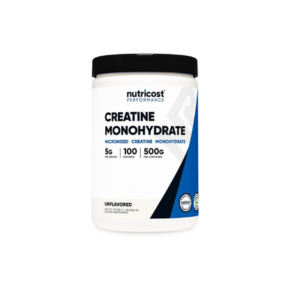 Nutricost Creatine Monohydrate Micronized Powder 500G, 100 Servings