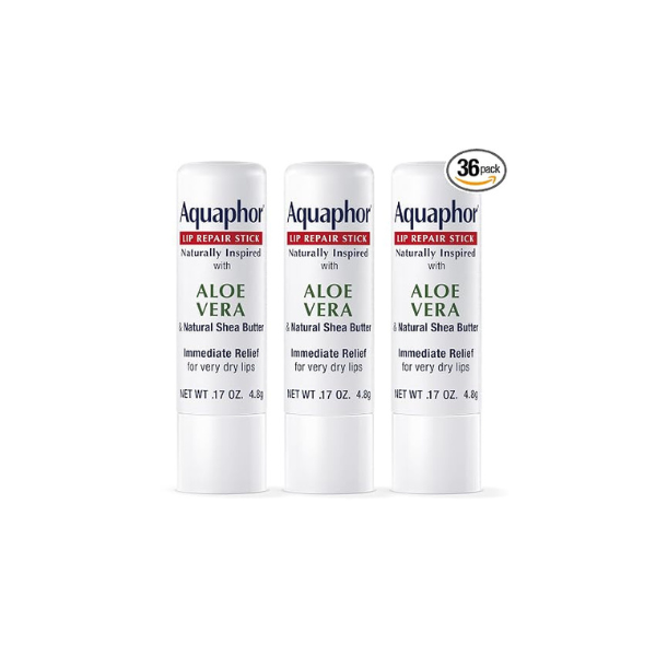 Aquaphor Naturally Inspired Lip Repair Stick, Multipack, 0.17 Ounce (Pack of 36)