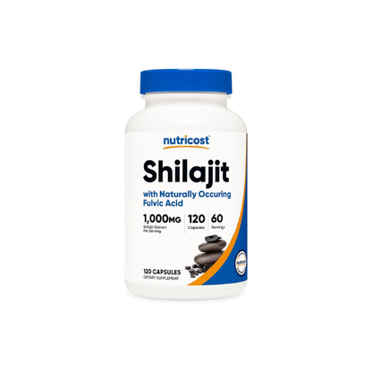 Nutricost Shilajit Capsules 1,000mg Per Serving, 120 Capsules, 60 Servings