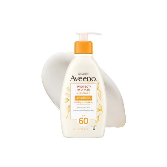 Aveeno Protect + Hydrate Sunscreen Lotion, SPF 60, 12 fl. oz