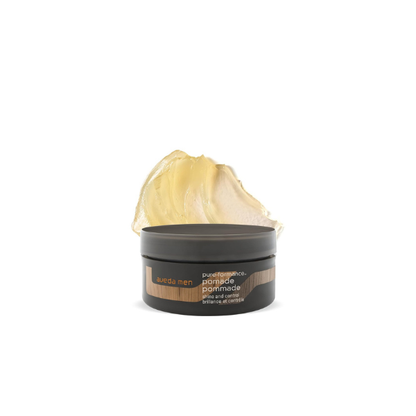 AVEDA Men Pure-Formance Pomade | Strong Hold Hair Pomade | Non-Greasy Formula | Water-Based | Mold and Style Short to Medium-Length Hair, 2.5 Ounce