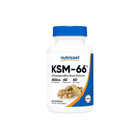 Nutricost KSM-66 Ashwagandha Root Extract (600mg) 60 Capsules