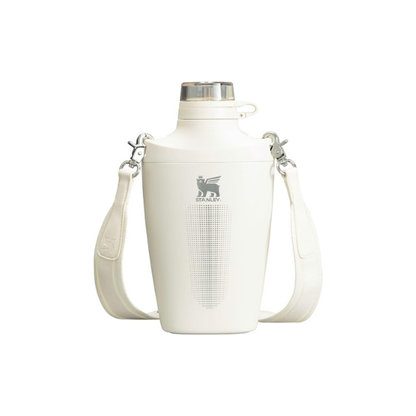 Stanley Cross Bottle 23 oz | Travel Water Bottle with Jacquard Strap | Leakproof Tritan Lid with Removable Straw | Insulated Stainless Steel | BPA-Free | Cream
