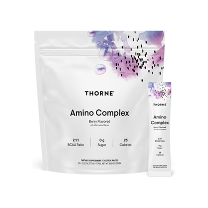 THORNE Amino Complex, Clinically Validated EAA & BCAA Powder, 30 Servings