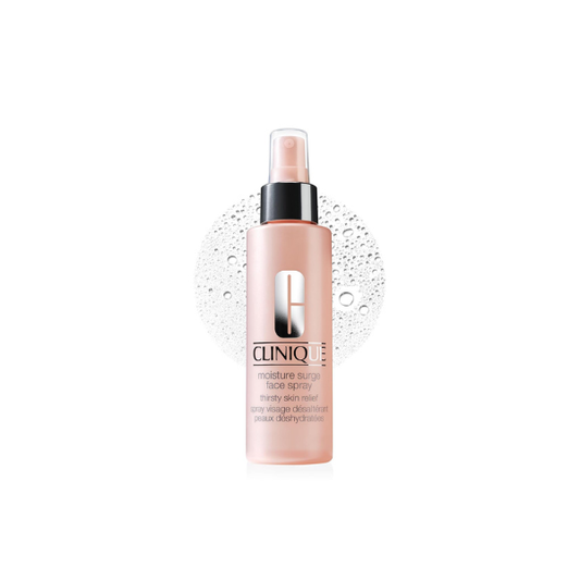 Clinique Moisture Surge Face Spray Thirsty Skin Relief | Hydrating Face Mist for Glowing + Soothed Skin | Preps + Refreshes