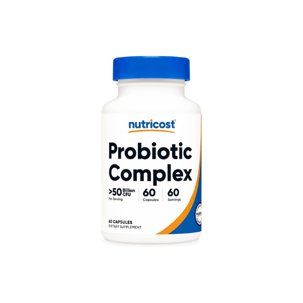 Nutricost Probiotic Complex (50 Billion CFU) 60 Capsules, for Men and Women