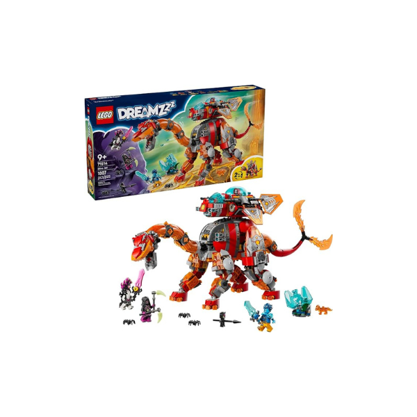 LEGO DREAMZzz Dino Jet Dinosaur Building Toy for Boys & Girls - Pretend Play Set for Kids, Ages 9+, W/2 Build Options - Includes 4 Minifigures - Gift Idea for Birthdays - 71514