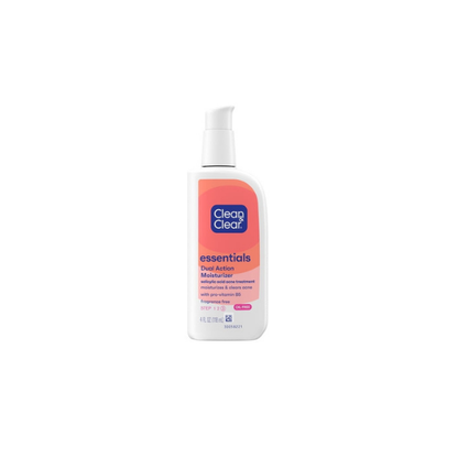 Clean & Clear Essentials Dual Action Moisturizer, 4 fl. oz