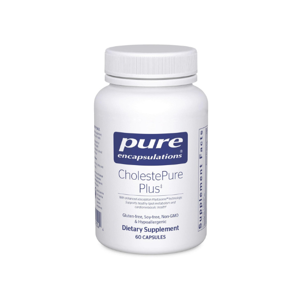 Pure Encapsulations CholestePure Plus 120's, 60 Capsules