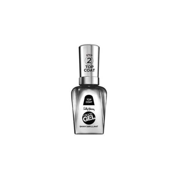 Sally Hansen Miracle Gel Nail Polish Lacquer, Shiny Top Coat, 0.5 fl oz