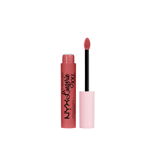 NYX Professional Makeup Lip Lingerie XXL Liquid Lipstick Makeup, XXPose Me, 0.13 fl oz
