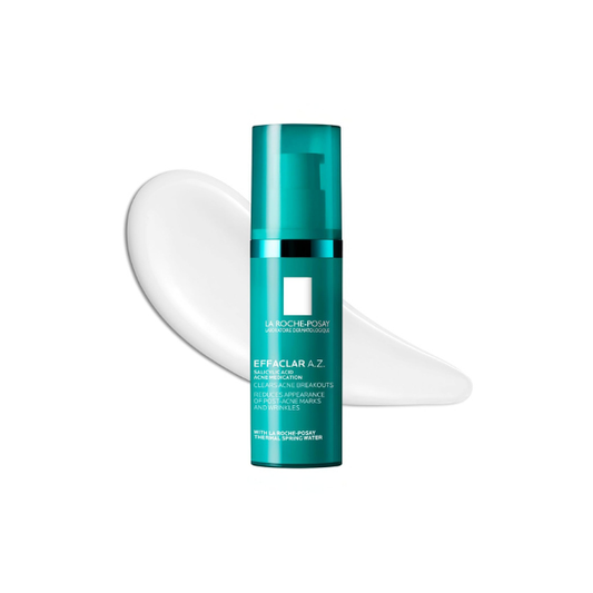 La Roche-Posay Effaclar A.Z. Acne Face Gel with Azelaic Acid, 1.35oz