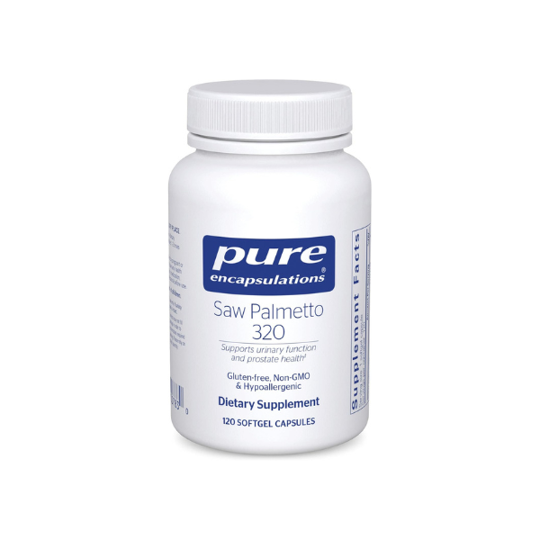 Pure Encapsulations Saw Palmetto 320, 120 Softgel Capsules