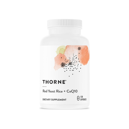 THORNE Red Yeast Rice + CoQ10, Provides Antioxidant Support*, 120 Capsules