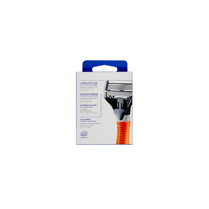 Harry's Men's Razor Blade Refills, 5 Blade Razor Blade Cartridges, 4 pk