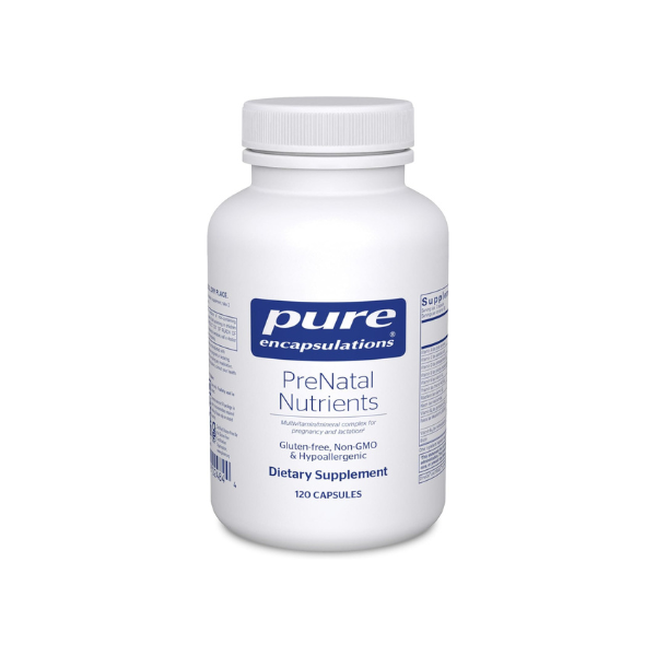 Pure Encapsulations PreNatal Nutrients, 120 Capsules
