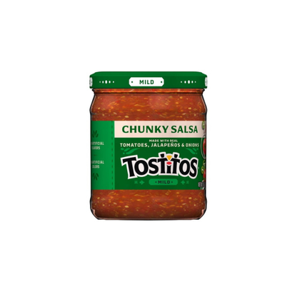 Tostitos Mild Chunky Salsa, No Artificial Colors, No Artificial Flavors, 15.5 oz Jar