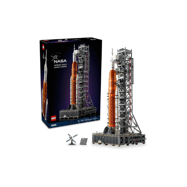 LEGO Icons NASA Artemis Space Launch System - DIY Rocket Model Building Set for Adults, Ages 18+ - Gifts for Birthdays - Unique Bedroom Decoration for Space & NASA Lovers - 10341