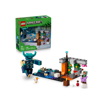 LEGO Minecraft The Warden Encounter Kids Toy - Collectible Building Set for Boys and Girls 7+- with Silent Ranger Minifigure - Great Birthday Gift for Gamers and Kids Who Love Minecraft Toys - 21274