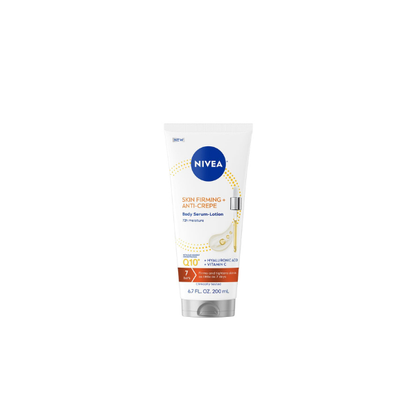 NIVEA Skin Firming & Anti Crepe Body Serum-Lotion with Q10, 6.7 Fl Oz