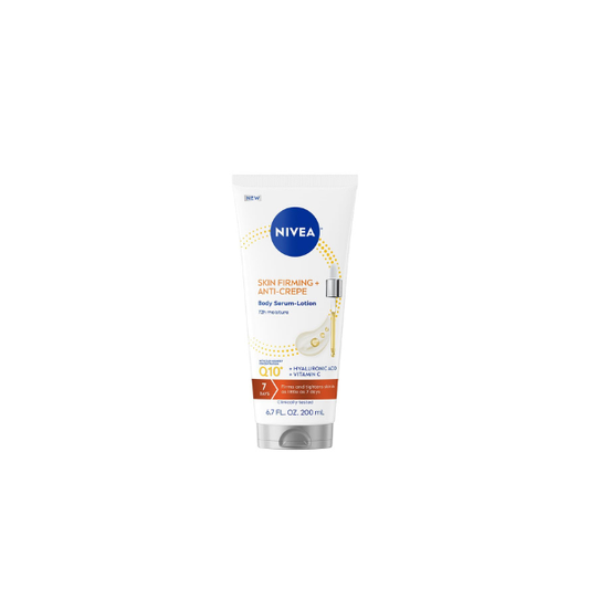 NIVEA Skin Firming & Anti Crepe Body Serum-Lotion with Q10, 6.7 Fl Oz