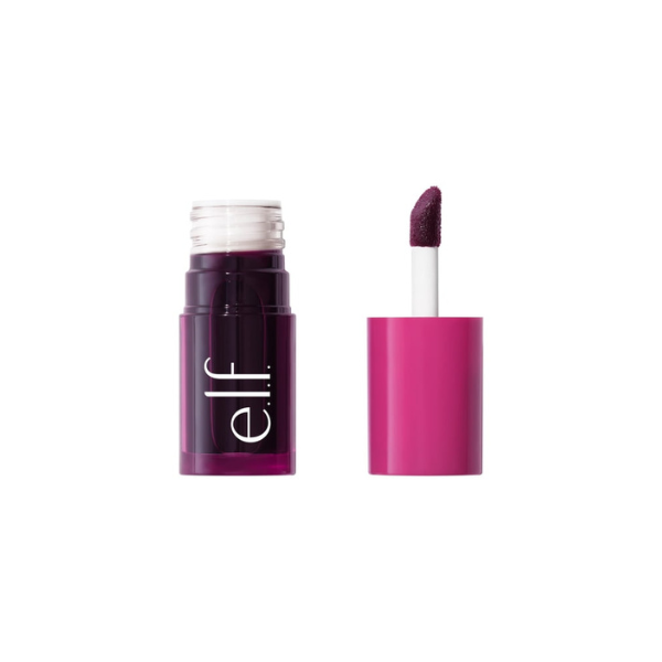 e.l.f. Sheer For It Blush Tint, Buildable Stain For Lips + Cheeks, Mauve Actually, 0.22 fl oz
