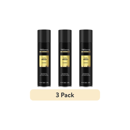 (3 pack) TRESemmé Extra Hold Hairspray For 24-Hour Frizz Control with Pro Lock Tech, 7.8 oz