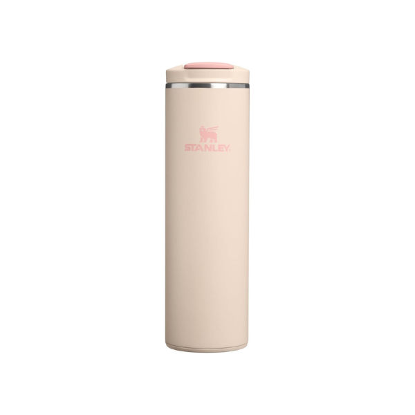 STANLEY Transit FlipTop Mug | Leakproof Coffee Travel Cup | Vacuum Insulated Stainless Steel | Stays Hot or Cold for Hours | BPA-Free | 16 oz | Champagne